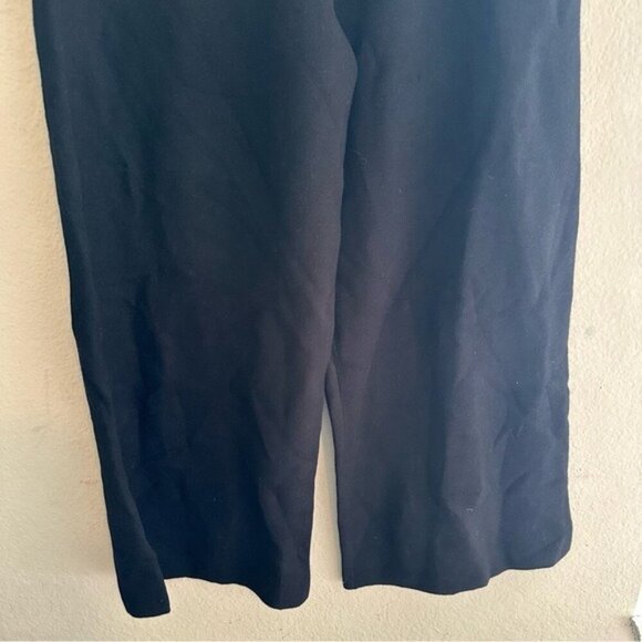 Tahari Black Ponte Pull On Wide Leg Pants Size XL NWT - Picture 5 of 9